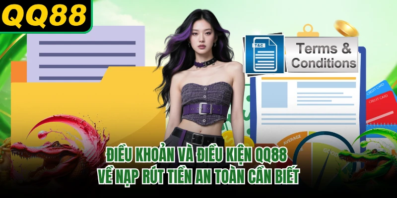 Điều khoản và điều kiện QQ88 về nạp rút tiền an toàn cần biết